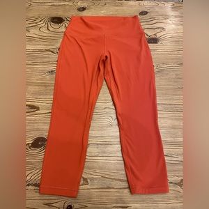 Lululemon Align size 10 Burnt Orange